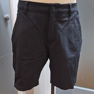 BYLT Basics Charcoal Flat Front Shorts